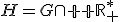H=G\cap{\mathbb R}^*_+