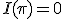 I(\pi) = 0