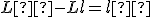 L²-Ll=l²