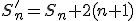 S'_n=S_n+2(n+1)