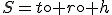 S=t\circ r\circ h