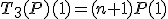T_3(P)(1)=(n+1)P(1)