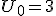U_0 = 3