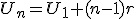 U_n=U_1+(n-1)r
