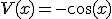 V(x)=-\cos(x)