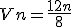 Vn = \frac{1+2n}{8}