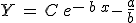 Y\,=\,C\,e^{-\,b\,x}-\,\frac{a}{b}
