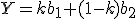Y=kb_1+(1-k)b_2
