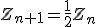 Z_{n+1}=\frac{1}{2}Z_{n}