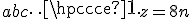 a+b+c+\cdots+z = 8n