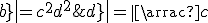 \|\array{0&0&b&0\\0&0&0&b\\c&0&d&0\\0&c&0&d}\|=\|\array{c&0&d&0\\0&c&0&d\\0&0&b&0\\0&0&0&b}\|=c^2d^2