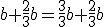 b+\frac{2}{3}b=\frac{3}{3}b+\frac{2}{3}b