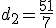 d_2=\frac{51}{7}