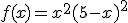 f(x) = x^2+(5-x)^2
