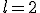 l=2