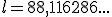 l=88,116286...