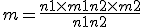m = \fr{n1\times m1+n2\times m2}{n1+n2}