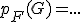 p_F(G) = ...