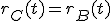 r_C(t)=r_B(t)
