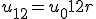 u_{12} = u_0 + 12r