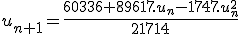 u_{n+1}=\frac{60336+89617.u_n-1747.u_n^2}{21714}