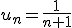 u_n=\frac1{n+1}