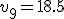 v_{9}=18.5