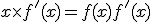 x \times f'(x) = f(x) + f'(x) +&nbsp;&nbsp;\frac{8 \times (x-1)^{3}}{\pi \times (1+(x-1)^{4}}