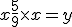 x + \frac{5}{9}\times x = y