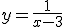 y=\frac{1}{x-3}