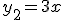 y_2=3x