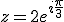 z=2e^{i\frac{\pi}{3}}