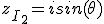 z_{I_2}=isin(\theta)