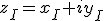 z_I=x_I+iy_I