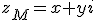 z_M=x+yi