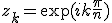 z_k=\exp(ik\frac{\pi}{n})