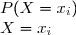 { \white{ WWWWWWW } } \begin{array}{|c|ccc|ccc|ccc|ccc|}\hline &&&&&&&&&&&&\\X=x_i&&1&&&2&&&3&&&n\ &&&&&&&&&&&&&& \\\hline &&&&&&&&&&&&\\P(X=x_i)&&0,2&&&0,3&&&p&&&0,1&&&&&&&&&&&&&&\\\hline \end{array}  