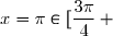 x=\pi\in[\dfrac{3\pi}{4}\, ;\, \dfrac{7\pi}{4}]\quad\Longrightarrow\quad  -\cos (x)-\sin (x) = -\cos (\pi)-\sin (\pi)  \\\phantom{WWWWWWWWWWWWWWWwWW}=-(-1)-0 \\\phantom{WWWWWWWWWWWWWWWwWW}=1>0 \\\\\Longrightarrow\quad\boxed{\forall\,x\in[\dfrac{3\pi}{4}\, ;\, \dfrac{7\pi}{4}],\; -\cos (x)-\sin (x) >0}
